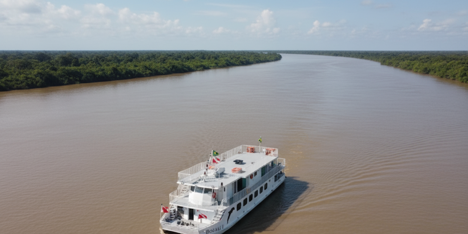 Conheça Belém das Águas a Bordo do Iate Borarí – Três Andares de Experiência Amazônica