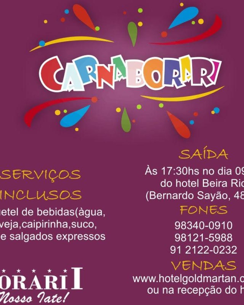 Carnaborari- Meia entrada